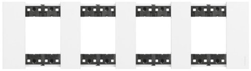 Рамка универсальная Legrand BTicino Living Now 4-м. 8 мод. белый фото Рамка универсальная Legrand BTicino Living Now 4-м. 8 мод. белый картинка